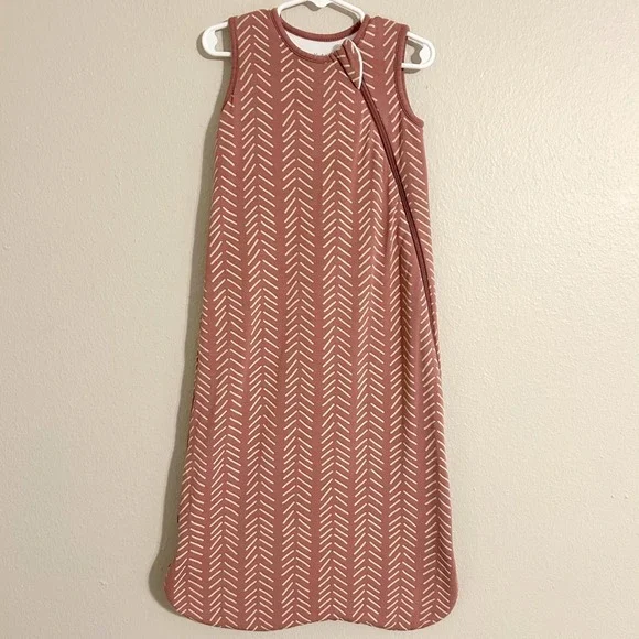 Kyte Baby Sleep Sack Size M Rust Herringbone 1.0 TOG Bamboo Rayon - Picture 1 of 4